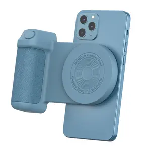Многофункциональная Магнитная портативная селфи-Палка с поддержкой bluetooth, беспроводное зарядное устройство, держатель-подставка для телефона для Iphone