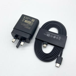 Chargeur UK 45W Super Rapide avec Câble pour <span class=keywords><strong>Samsung</strong></span> <span class=keywords><strong>GALAXY</strong></span> <span class=keywords><strong>Tab</strong></span> S9 S8 S6 Plus S8+ Book3 Book2 S23 <span class=keywords><strong>S22</strong></span> S21 S20 Note20 <span class=keywords><strong>Ultra</strong></span> 5G - Product Image 2
