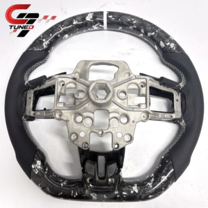 Volante de Fibra de Carbono Forjado para <span class=keywords><strong>Ford</strong></span> <span class=keywords><strong>Mustang</strong></span> GT V6 EcoBoost <span class=keywords><strong>Shelby</strong></span> GT350 GT500 2015 2016 2017 2018 2019 2020 <span class=keywords><strong>2021</strong></span> 2022 2023 - Product Image 6
