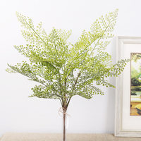 Accesorios para Paredes de Plantas Artificiales, Adornos de Pared de Hierba Estilo Persa, Estilo de Lujo Ligero, Material Plástico, Decoración Verde para Interiores
