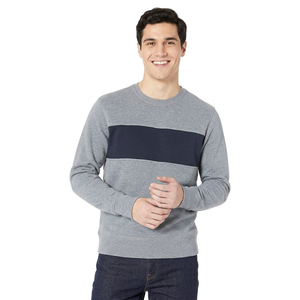 <b>Men</b> <b>Drawstring</b> Sweat Shirts Quick Dry Soft 2026 Best Design Loose Plain Casual Wear Color Blended Sweatshirt - Product Image 1