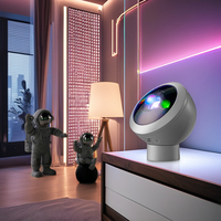 ICARER FAMILY Nébuleuse colorée LED Veilleuse Lampe de projection d'étoiles moderne avec télécommande pour un usage domestique