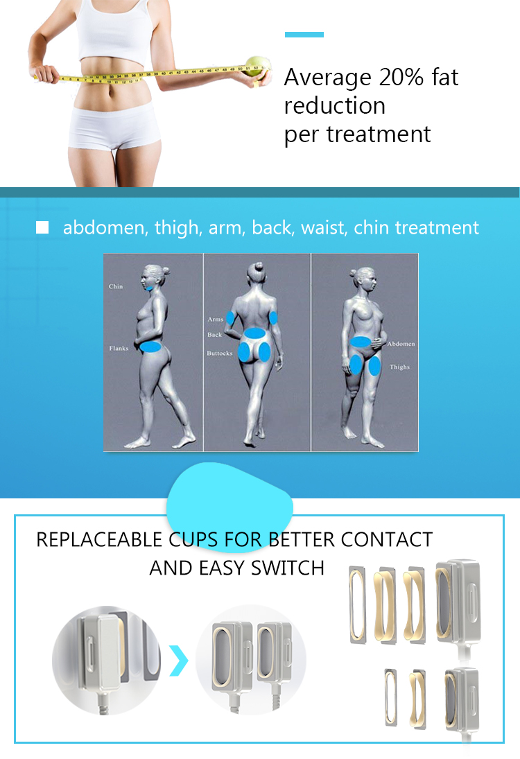High Efficiency Relief Cryolipolysis Slimming Machine Non Invasive