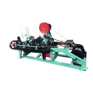 Factory hot sale Hot Dipped Road Protection galvanized barbed wire making machine