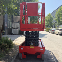 Plateforme élévatrice à ciseaux électrique à double niveau DAAILIFT MSL-GTJZ, capacité 100 kg, pour voitures, usage domestique, villa, acier au manganèse antidérapant