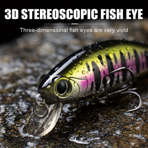 LUSHAZER Afundando Minnow Isca De Pesca 2.6g 6.2g Pesca Hard Lures Wobbler Hard <span class=keywords><strong>Lure</strong></span> Bass Pike Peche Isca Isca Artificial Tackle - Product Image 4