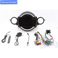Écran tactile Horizontal 9 pouces Android GPS Navigation tableau de bord Auto voiture vidéo Radio lecteur multimédia pour BMW Mini Cooper 2007-2014