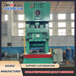 Punzonadora neumática <span class=keywords><strong>JH21</strong></span> Series 315T, una <span class=keywords><strong>prensa</strong></span> de estampado para láminas de metal, fabricada por Zibo <span class=keywords><strong>World</strong></span> Company - Product Image 3