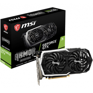 การ์ดจอ GeForce GTX 1660 ARMOR 6G OC Gaming มือสอง 192-bit 6GB GDRR5 รองรับ DirectX 12 พัดลมคู่ MSI GTX 1660 ARMOR 6G - Product Image 2