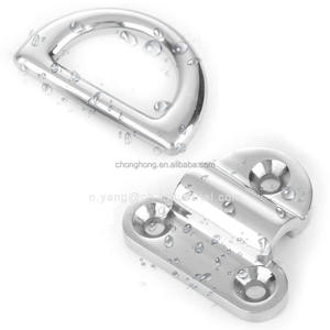 <span class=keywords><strong>Accessoires</strong></span> de <span class=keywords><strong>bateau</strong></span> boucle en D 316 acier inoxydable Marine D anneau taquet point d'ancrage anneau d'arrimage pliant Pad oeil pour <span class=keywords><strong>bateau</strong></span> - Product Image 3