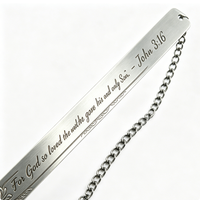 Marcapáginas Metálico Personalizado Holywell, Aleación/Latón/Zinc/Hierro, Chapado en Oro, Imitación Antigua, Grabado, Esmalte Suave, Fundición, Día del Padre