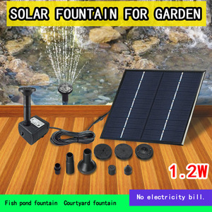 <strong>Solar</strong> Garden <strong>Water</strong> <strong>Fountain</strong> in Garden Mini <strong>Fountain</strong> - Product Image 2