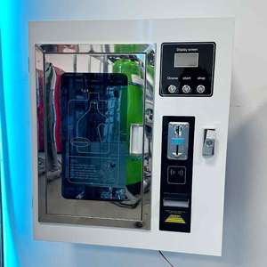 Distributeur d'eau mural personnalisable avec <span class=keywords><strong>paiement</strong></span> par carte et monnaie, grande capacité, fabricant <span class=keywords><strong>de</strong></span> kiosques à eau pure - Product Image 3