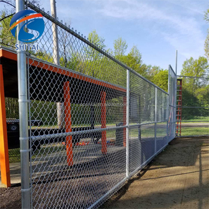 Kẽm cao mạ kẽm lốc xoáy dây hàng rào dễ dàng kim cương Chuỗi liên kết hàng rào chống gỉ dệt Chuỗi liên kết khung hàng rào lưới mắt cáo cửa - Product Image 3