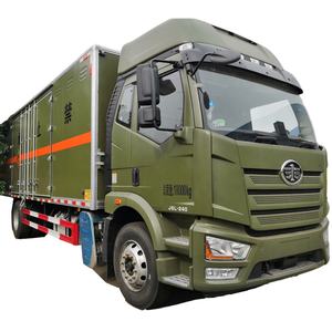 一汽J6L 4x2 10吨12吨15吨箱式货车26英尺封闭式货车 - Product Image 1