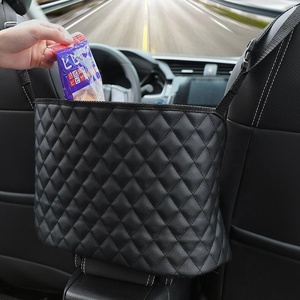 Car Net Pocket Handbag Holder Seatback Mesh Organizer Per Barrier ew car storage net pocket between two seats