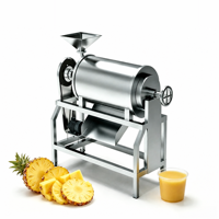 Energiebesparende automatische schroefspiraal sapcentrifuge voor mango, ananas, guave, sinaasappel, aardbei, druif en appel