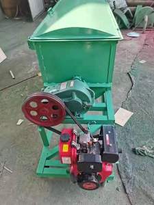 Động cơ diesel 5HP Công suất 800-1000 kg/giờ Máy trộn thức ăn gia cầm máy trộn thức ăn chăn nuôi máy trộn thức ăn ngang HJ-G005 trộn - Product Image 4