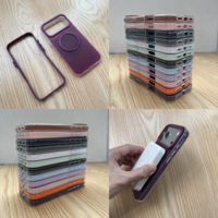 Étui hybride TPU TPE mat antidérapant de qualité supérieure avec protection à 360° °   Support rotatif pour iPhone 18 17 16 15 14 Pro Max