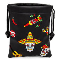 Pochette de golf portable en PU, design OEM, pour accessoires de golf personnalisés, avec porte-balles et porte-tee, sacs de rangement