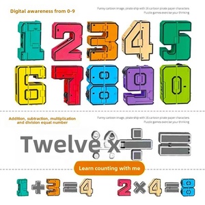 Venta al por mayor al por menor, <span class=keywords><strong>robot</strong></span> de juguete con símbolo transformador de gran número genuino transfronterizo, regalo educativo para niños, plástico ligero 1:5 - Product Image 5