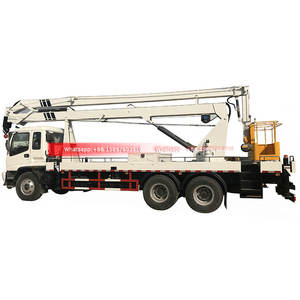 Filipinas 6 ruedas ISUZU FVZ Manlift Truck 22m <span class=keywords><strong>Plataforma</strong></span> aérea Camión Cubo Camión de elevación 300HP Motor para ventas - Product Image 3