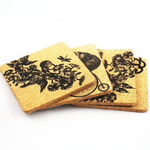 Klassische Quadratische Form Sublimations-Anpassbare Getränkeuntersetzer aus Holz und Keramik mit Kork Umweltfreundlich Wiederverwendbar - Product Image 6