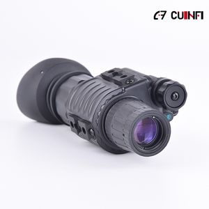 Gen2+/3 Op het hoofd gemonteerde FOV 40 FOM1800+ Autogate beeldversterker Wit/groen fosfor 1x nachtzichtmonoculair PVS 14 - Product Image 3