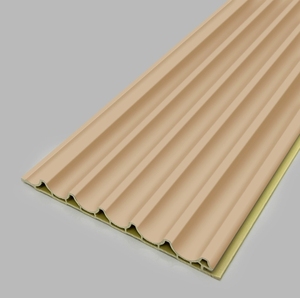 Tối giản kết cấu <span class=keywords><strong>WPC</strong></span> Panel Tường-không thấm nước & chống cháy Gỗ nhựa composite trang trí - Product Image 3