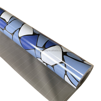 Revestimientos de Suelo de Diseño Clásico, Rollo de Suelo Vinílico Impermeable de PVC