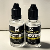 Dégraissant pour colle à perruques, adhésif pour extensions capillaires et dissolvant de colle pour perruques en PU et dentelle