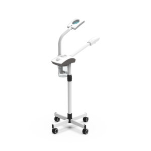 Salon Beauty Facial Steamer với Magnifying Magnifier đèn nhựa điện sang trọng Chuyên Nghiệp 2 trong 1 CE nano mặt điện - Product Image 3