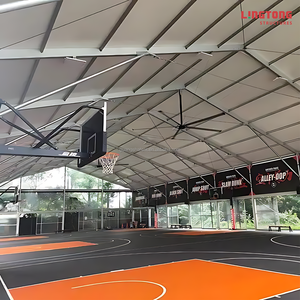 Carpa para Canchas de Baloncesto, Tenis y Pádel, con Estructura de Aleación de Aluminio, Resistente al Agua, al Fuego y al Viento (100 km/h), Precio de Fábrica - Product Image 4