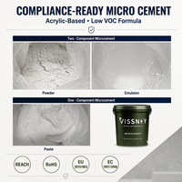 Peinture pour sols en microciment, peinture imperméable, revêtement mural en microciment, OEM ODM Foshan