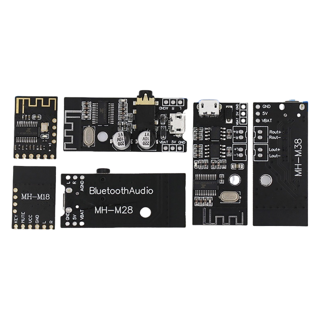 5 Pezzi MH-MX8 M18 Bluetooth 4.2 Modulo Audio Stereo Lossless Per DIY - 2