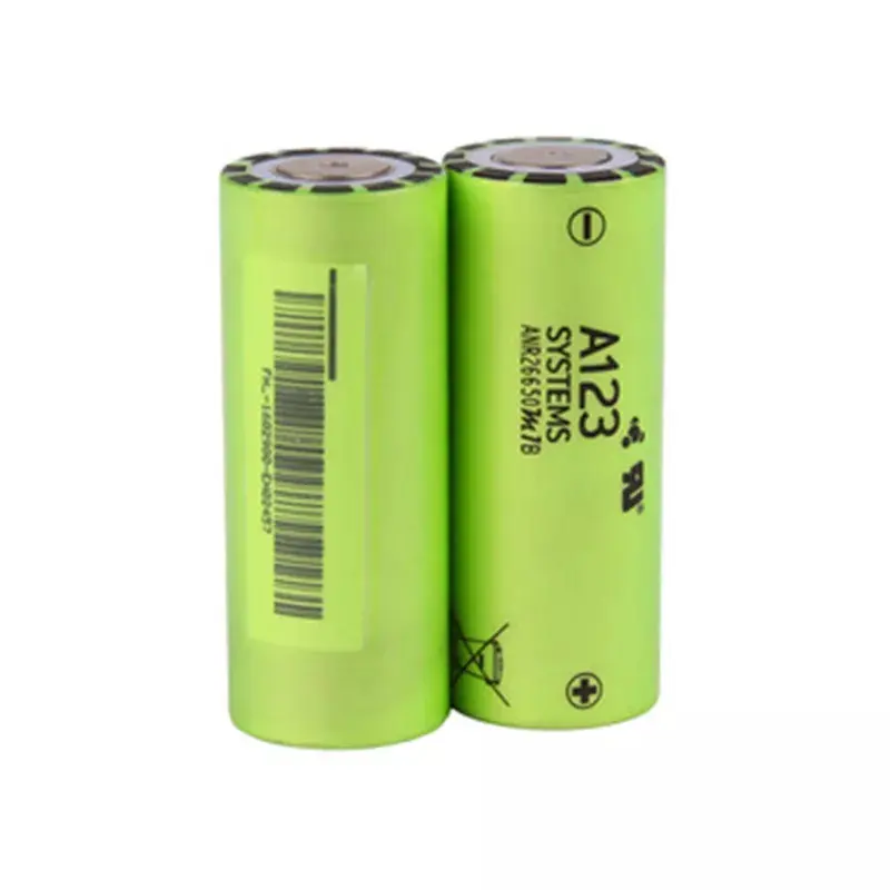 Us A123 26650 M1B 35C baterai lithium besi fosfat 2500mah 70A catu daya mulai