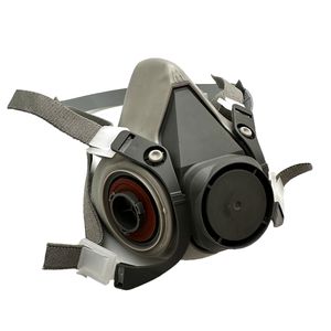 S M masker Gas dua ukuran, Respirator Gas pelindung pernapasan CE EN 140: 1998 sertifikasi penutup wajah - Product Image 5