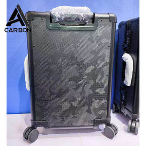 100% Real Carbon Fiber <b>Suitcase</b> 20inch Carry-On Luggage with 360 Degree Swivel Universal Silent Casters - Product Image 5