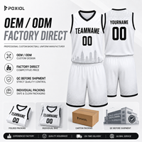 Conjunto de Uniforme de Baloncesto Personalizado, Camiseta y Pantalones Cortos Sublimados, Nombre y Número Personalizados, Ropa Deportiva OEM para Clubes, Escuelas, Equipos Juveniles y Adultos