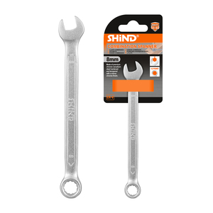 SHIND <span class=keywords><strong>94152</strong></span> Schraubenschlüssel, metrischer Ringmaulschlüssel für Autoreparatur, Handwerkzeuge, Großhandel, OEM, 8 mm - Product Image 2