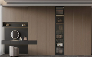 Sistema de Armario de Madera de Lujo Moderno de Alta Gama con Gran Capacidad y Diseño que Ahorra Espacio para Muebles de Dormitorio de Apartamento - Product Image 3