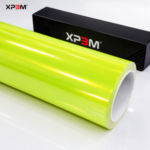 ฟิล์มใสกันรอยรถยนต์ XP3M สีเหลืองเรืองแสงแบบแฟนตาซี เกรด OEM เงาแบบ TPU ความหนา 7.5 มิล ซ่อมแซมตัวเองได้ ป้องกันรอยขีดข่วน ป้องกันการเหลือง - Product Image 1