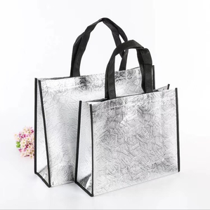 Fashion neue design wasserdichte laser film non-woven einkaufstasche, Custom LOGO Non-Woven Fabric Bag - Product Image 4