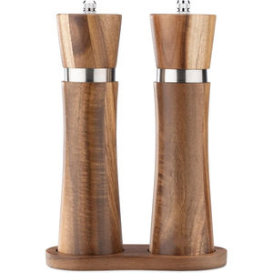 Molinillo de Sal y Pimienta de Madera de Acacia de 8 Pulgadas, Premium, al por Mayor - Product Image 2