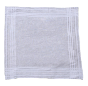 <span class=keywords><strong>Pañuelos</strong></span> de Satén 100% Algodón <span class=keywords><strong>para</strong></span> <span class=keywords><strong>Hombre</strong></span>, Tamaño Personalizado, Estilo a Rayas, Pañuelo de Bolsillo Completamente Blanco de Alta Calidad - Product Image 4