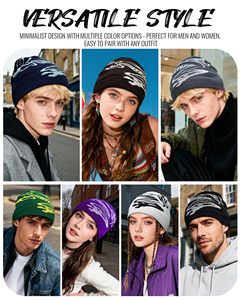 <span class=keywords><strong>Bonnet</strong></span> Jacquard Personnalisé avec Étiquette – Chaud, Hiver, Tricoté, Style Y2K, Doublure Polaire, Streetwear - Product Image 5