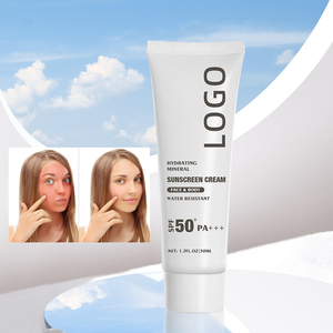 Tùy Chỉnh Hàn Quốc Thuần Chay Khoáng Hữu Cơ <span class=keywords><strong>Spf</strong></span> 50 Kiểm Soát Dầu Ánh Sáng Vô Hình Kem Chống Nắng Zinc Oxide Kem Chống Nắng Cho Mặt Kem - Product Image 4