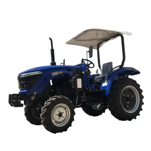 High Efficiency Agriculture Trencher Mini Tractor Garden Tractor With Front Loader Crawler/wheel Tractor 4WD