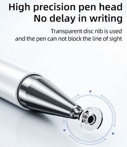 1 punta de repuesto universal de metal con clip para S-Pen Onyx BOOX IFLYTEK IReader LAMY Moaan Guowen Boyue Silver - Product Image 3