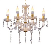 Lustre LED d'extérieur en métal et plastique, lampadaire de luxe suspendu, étanche, moderne, pour décoration d'arche, événements et fêtes